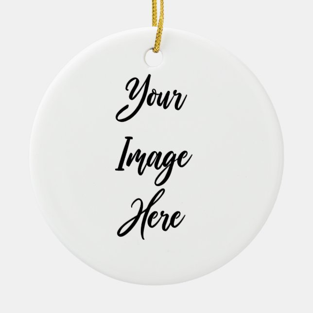 Create Your Own Ceramic Ornament (Front)