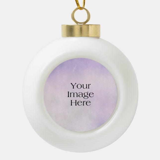 Create your own Ceramic Ornament (Front)