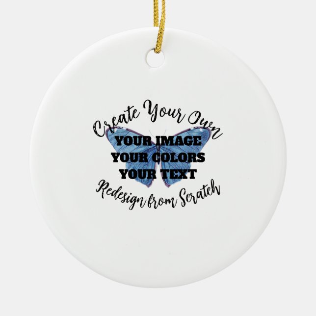 Create Your Own Ceramic Ornament (Front)