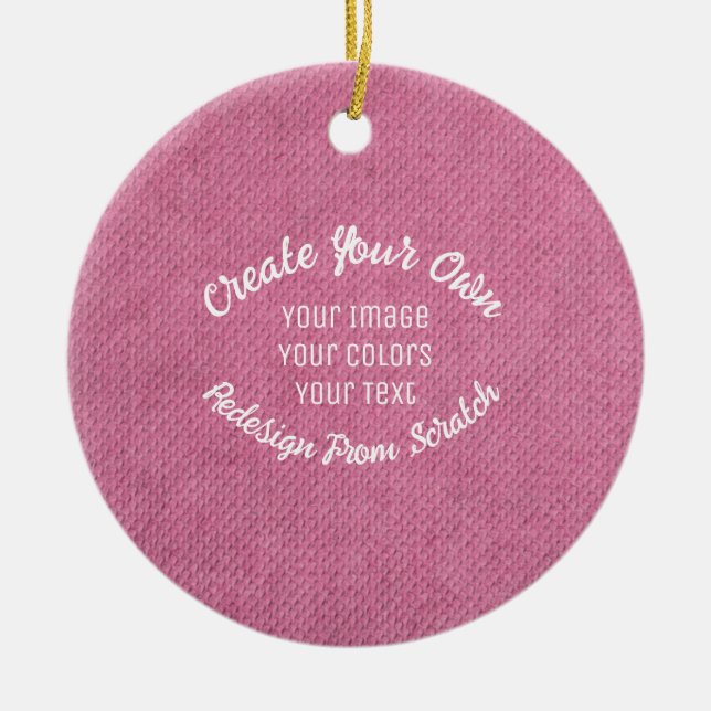 Create Your Own Ceramic Ornament (Front)