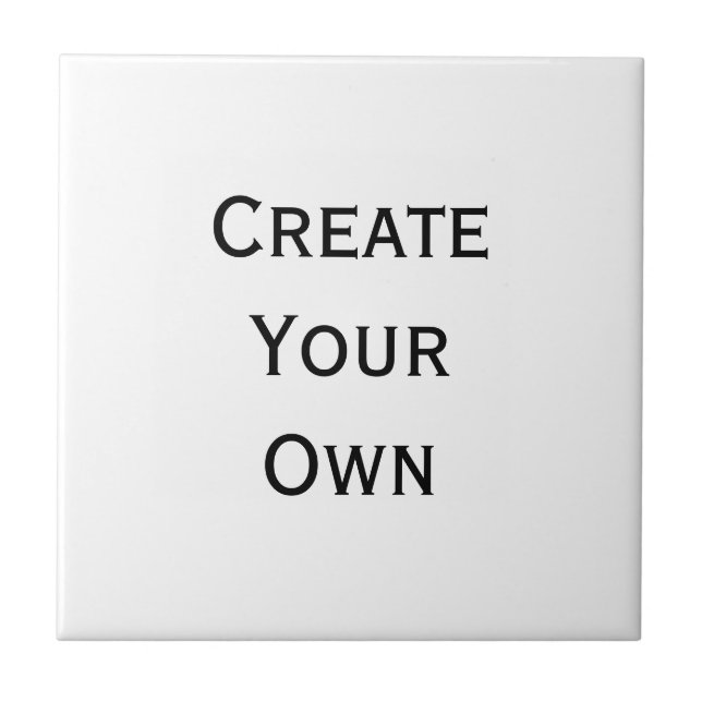 Create Your Own  Ceramic Tile (Front)