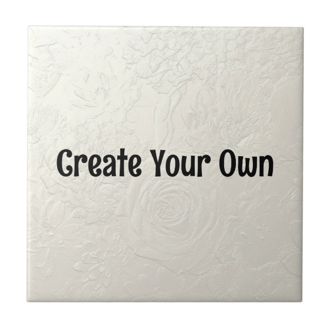 Create Your Own Ceramic Tile (Front)