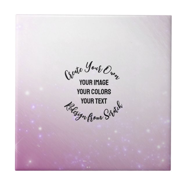 Create Your Own Ceramic Tile (Front)