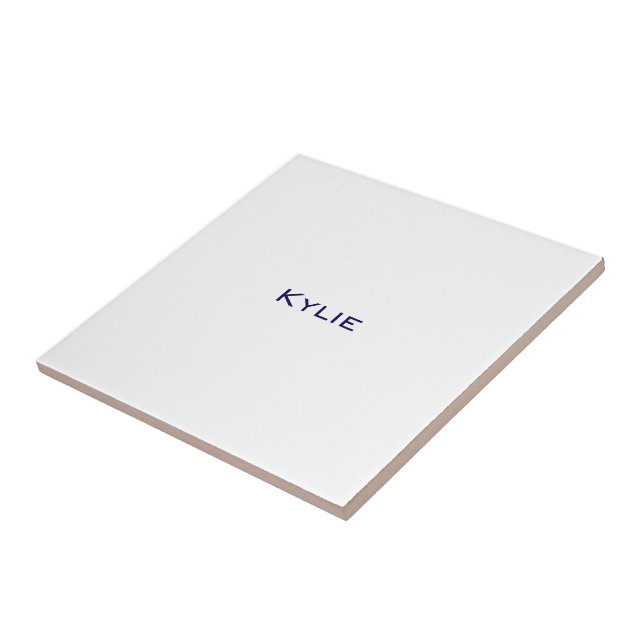 Create Your Own Ceramic Tile, Small Tile (Side)