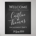 Create Your Own Chalkboard Party Sign at Zazzle