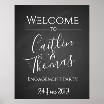 Create Your Own Chalkboard Party Sign by TheArtyApples at Zazzle