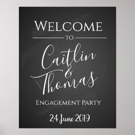 Create Your Own Chalkboard Party Sign