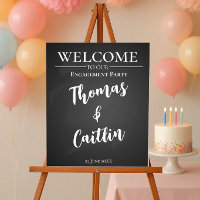 Create your own chalkboard party sign