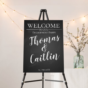 Create Your Own Chalkboard Welcome Party Sign