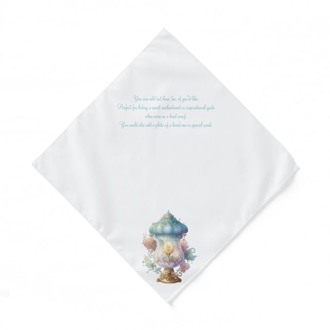 Create Your Own Charming Fairy Lamp Bandana (Front)