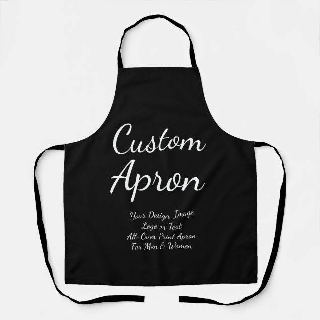 Create Your Own Chef Apron - Any Color Baker (Front)