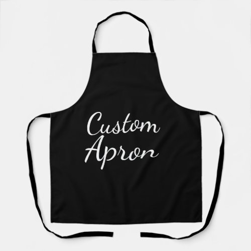 Create Your Own Chef Baker Custom Apron