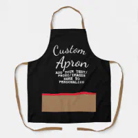 Customized Floral Mother's Day Apron With Pocket Adjustable Neck  Personalized Aprons Chef Gifts Grilling Apron For