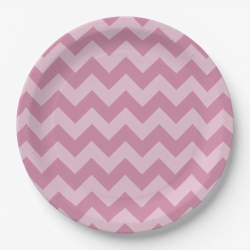 Create Your Own Chevron Pattern Paper Plates