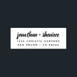 Create Your Own Chic Wooden Wedding Return Address Rubber Stamp<br><div class="desc">Create your own "Create Your Own Chic Wooden Wedding Return Address" by Rubber Stamps.</div>