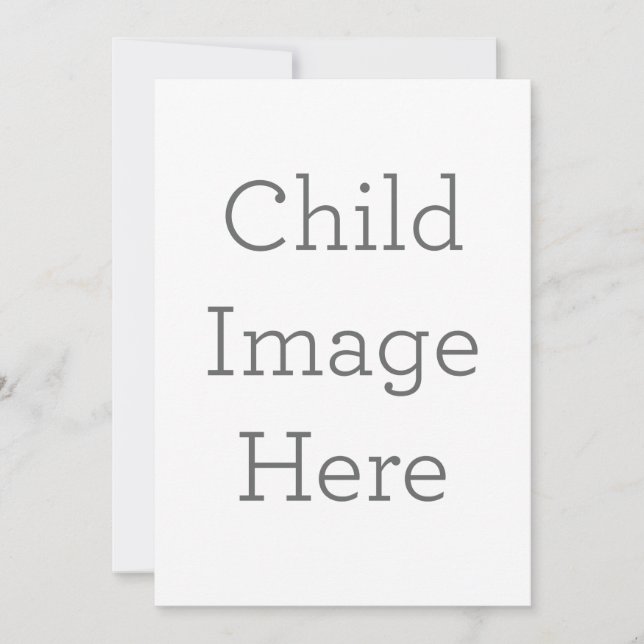 Flat Invitation, Size: 5" x 7", Paper: Signature Matte, Corner: Squared, Envelopes: White, Print Quality: Standard (Front)