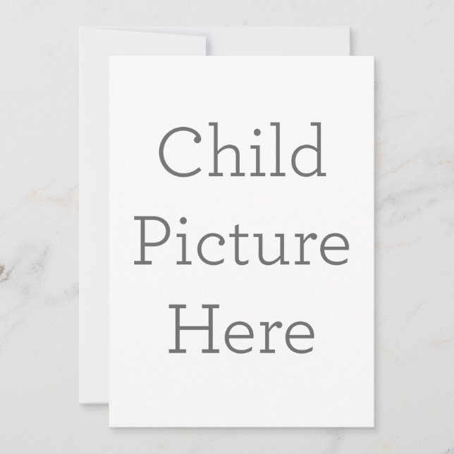 Flat Invitation, Size: 5" x 7", Paper: Signature Matte, Corner: Squared, Envelopes: White, Print Quality: Standard (Front)