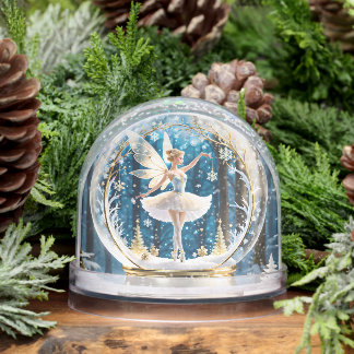 Create Your Own Christmas Ballerina Snow Globe