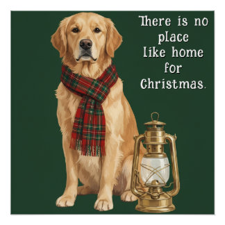 Create Your Own Christmas Dog Poster