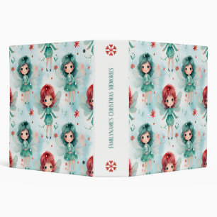 Create Your Own Christmas Fairies 3 Ring Binder