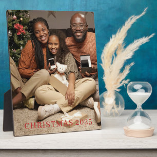 Create Your Own Christmas Family Photo 2025 Plaque