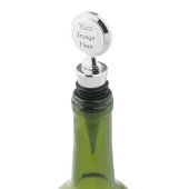 Chrome Wine Stopper (Angled)