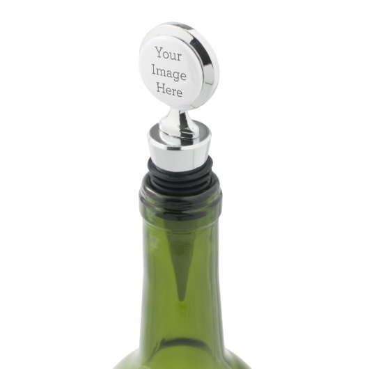 Chrome Wine Stopper (Angled)