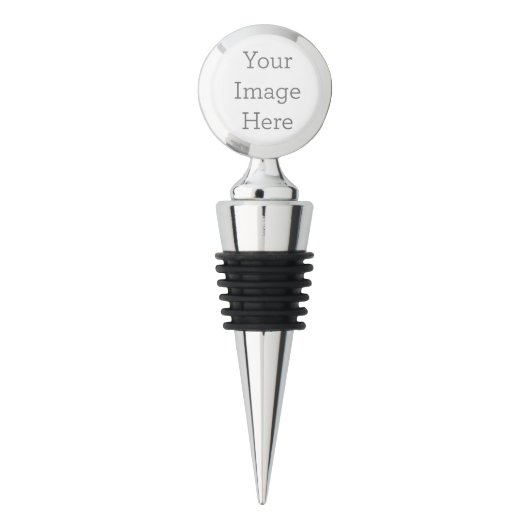 Chrome Wine Stopper (Front)