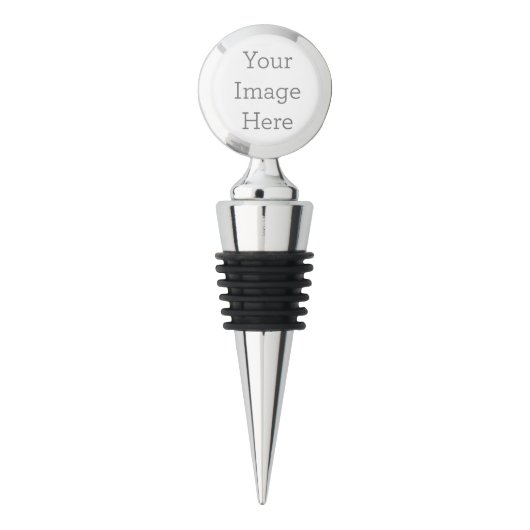 Chrome Wine Stopper (Back)