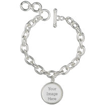 Create Your Own Circle Charm Bracelet Create Your Own Circle Charm Bracelet