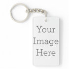 Create Your Own Circle Double-sided Keychain