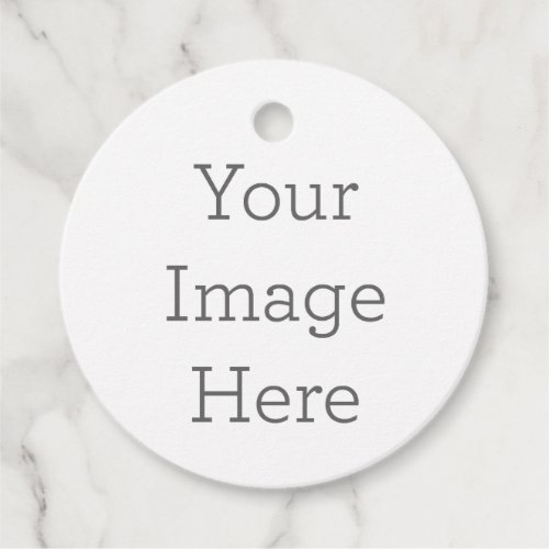Create Your Own Circle Favor Tags