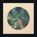 Create Your Own Circle Honeymoon Photo Wood Wall Art<br><div class="desc">A circle shape for your summer vacation or honeymoon photo. Customize the background color if you'd like a tinted color look to your wood wall art. You can also create your own personalized text to add a personal touch. There are so many lovely options. But left as a circle photo...</div>