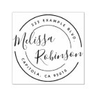 Create Your Own Circle Return Address Script Name