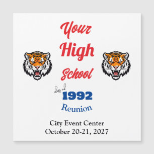 Create Your Own Class Reunion Save the Date Magnet