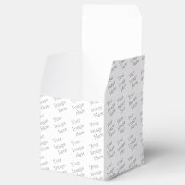 Create Your Own Classic 2x2x2 Paper Favor Box