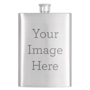 Create Your Own Classic 8oz Stainless Steel Flask