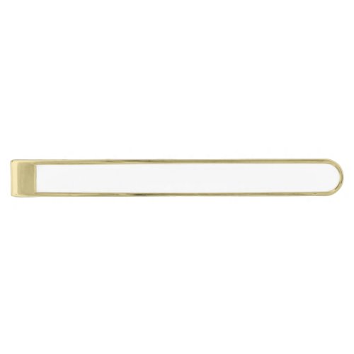 Create Your Own Classic  Gold Finish Tie Bar