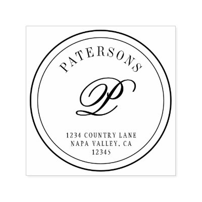 elegant monogram create your