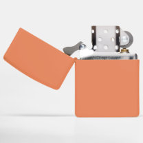 Create Your Own Classic Orange Matte Zippo® Zippo Lighter