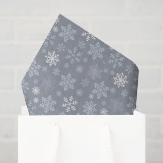 Create Your Own Classic Snowflakes Tissue Paper