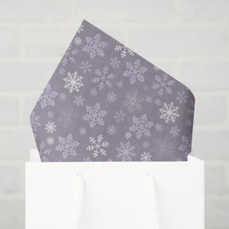 Create Your Own Classic Snowflakes Tissue Paper