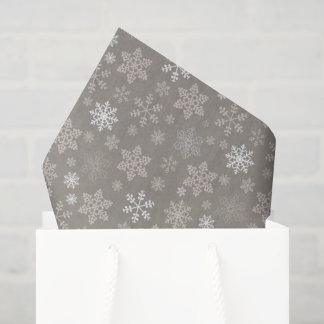 Create Your Own Classic Snowflakes Tissue Paper