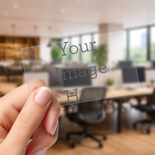 Create Your Own Clear Business Cards