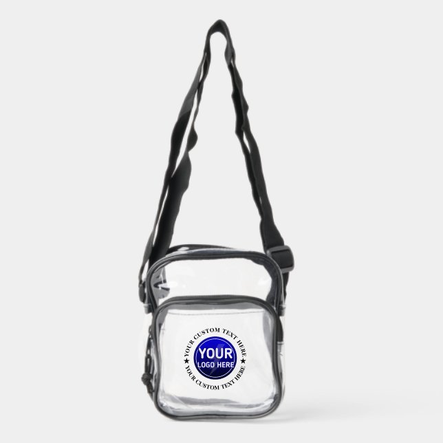 Create Your Own  Clear Crossbody Bag (Front)