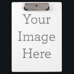 Create Your Own Clipboard<br><div class="desc">Customize your own clipboard on Zazzle! Use the design tool to upload & insert your own artwork, design, or pictures to make a one of a kind clipboard. Experiment and add text using great fonts and preview your design.</div>