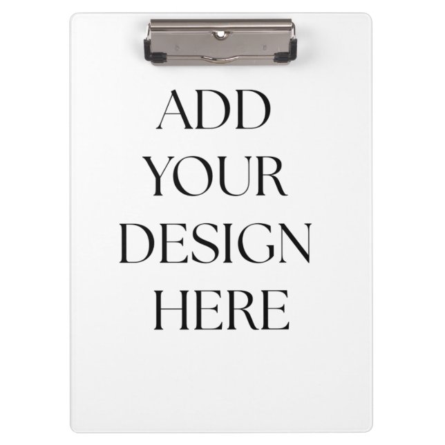 Create Your Own Clipboard (Front)