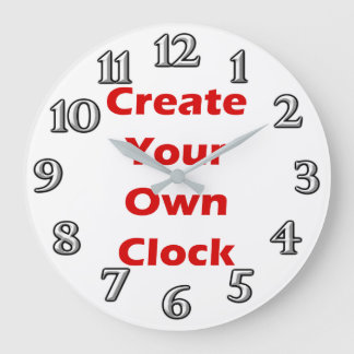 Create Your Own Clock Design