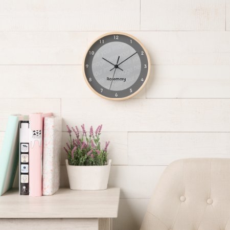 Create Your Own Clock - Style 1