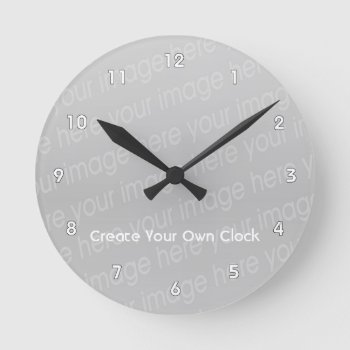 Create Your Own Clock - Style 2 by DigitalDreambuilder at Zazzle